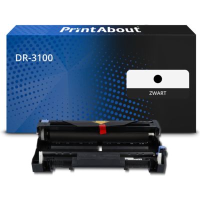 PrintAbout Huismerk vervangt Brother DR-3100 Drum Zwart
