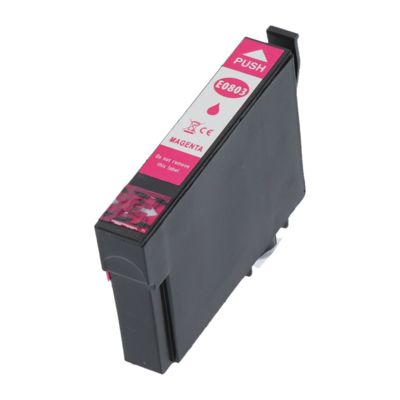 Cartouche compatible Epson T0803 - Magenta