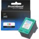 Huismerk HP 343 (C8766EE) Inktcartridge 3-kleuren