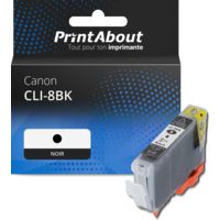 Cartouche compatible Canon CLI-8BK - Noir