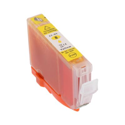 Huismerk Canon CLI-8Y Inktcartridge Geel