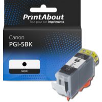 Cartouche compatible Canon PGI-5BK - Noir