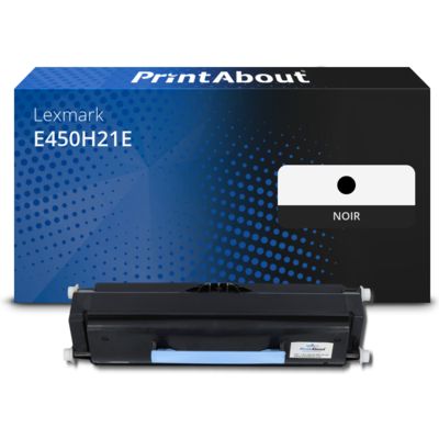 Toner compatible Lexmark E450H21E - Noir - Grande capacité