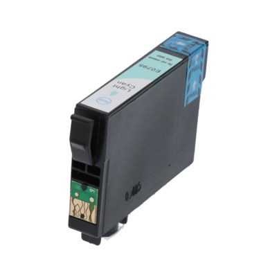 Huismerk Epson T079 (C13T07954010) Inktcartridge Licht-cyaan