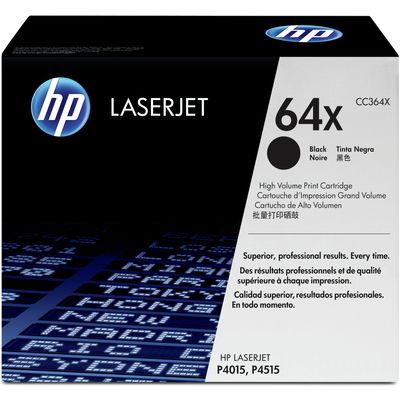 HP 64X (CC364X) Toner Zwart Hoge capaciteit