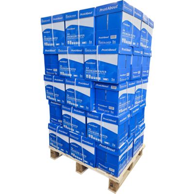 PrintAbout Premium Palette de papier A4 (100 000 feuilles)