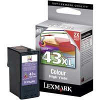 Lexmark 18YX143 (43XL) Inktcartridge 3-kleuren
