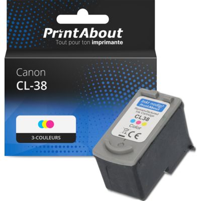 Cartouche compatible Canon CL-38 - 3-couleurs