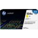 HP 504A (CE252A) Toner Geel