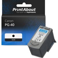 Cartouche compatible Canon PG-40 - Noir