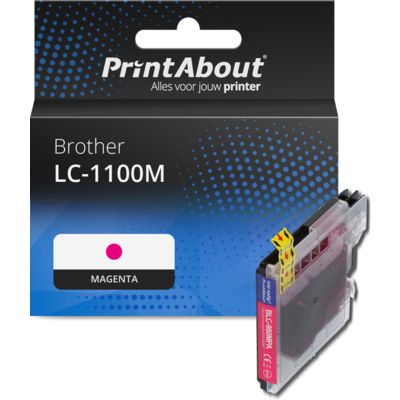 Brother LC1100VALBP Set of 4 Ink Cartridges BK/C/M/Y (lifetime up to 450 pg/black and 325 pags/color according to ISO/IEC 24711