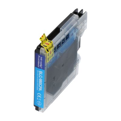PrintAbout Huismerk vervangt Brother LC-1100C Inktcartridge Cyaan