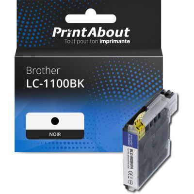 Cartouche compatible Brother LC-1100BK - Noir