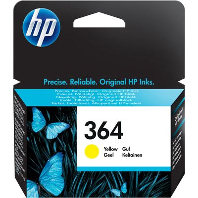 HP 364 (CB320EE) - Jaune - Cartouche d'encre