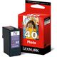Lexmark 40 (18Y0340E) - Couleurs des photos - Cartouche d'encre