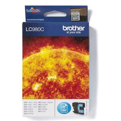 Brother LC-980C - Cyan - Cartouche d'encre