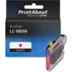 Huismerk Brother LC-980M Inktcartridge Magenta