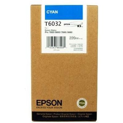 Epson T6032 - Cyan - Cartouche d'encre
