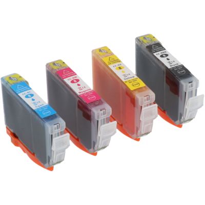 Huismerk Canon CLI-8BK Inktcartridge 4-kleuren Multipack