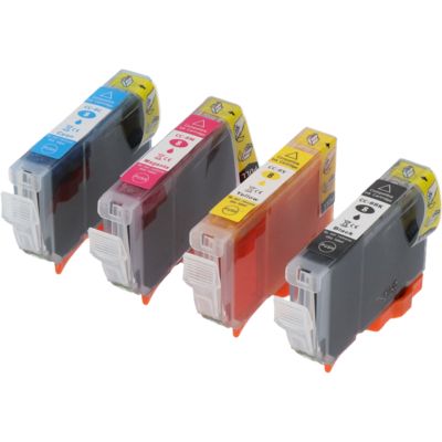 Huismerk Canon CLI-8BK Inktcartridge 4-kleuren Multipack