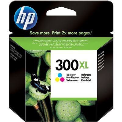 HP 300XL (CC644EE) - 3-couleurs - Cartouche d'encre - Grande capacité