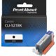 Cartouche compatible Canon CLI-521BK - Noir