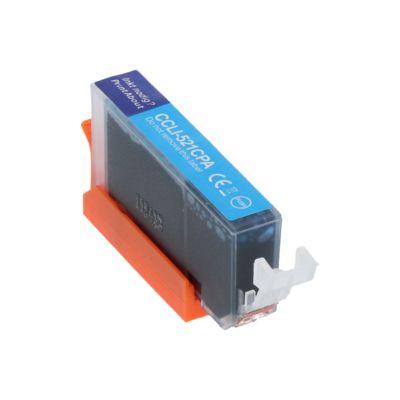Huismerk Canon CLI-521C Inktcartridge Cyaan
