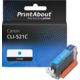 Huismerk Canon CLI-521C Inktcartridge Cyaan