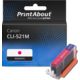 Huismerk Canon CLI-521M Inktcartridge Magenta