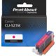 Cartouche compatible Canon CLI-521M - Magenta