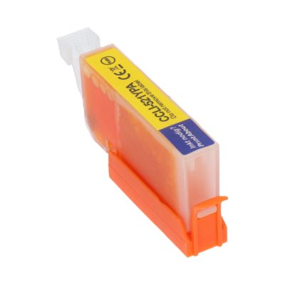 Huismerk Canon CLI-521Y Inktcartridge Geel