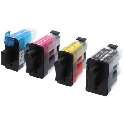 PrintAbout Huismerk vervangt Brother LC-900BK Inktcartridge 4-kleuren Multipack