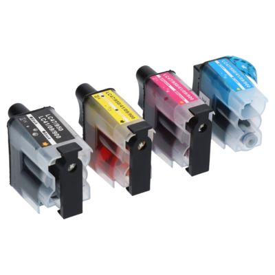 PrintAbout Huismerk vervangt Brother LC-900BK Inktcartridge 4-kleuren Multipack