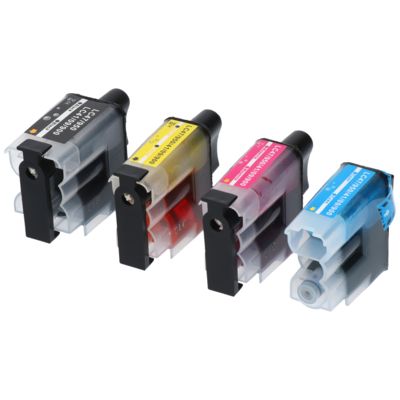PrintAbout Huismerk vervangt Brother LC-900BK Inktcartridge 4-kleuren Multipack