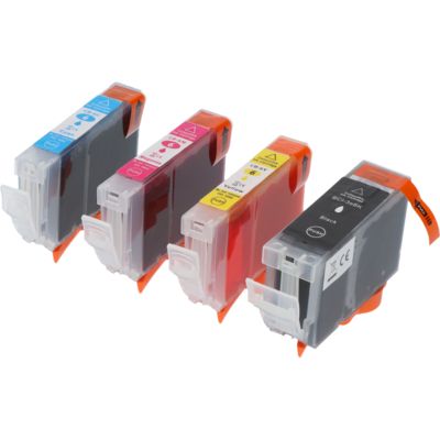 Huismerk Canon BCI-5BK Inktcartridge 4-kleuren Multipack