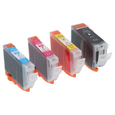 Huismerk Canon BCI-5BK Inktcartridge 4-kleuren Multipack