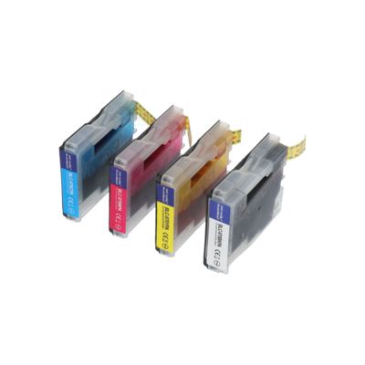 PrintAbout Huismerk vervangt Brother LC-970VALBP Inktcartridge 4-kleuren Multipack
