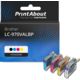 Cartouche compatible Brother LC-970VALBP - 4 couleurs - Multipack