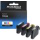 Cartouche compatible Epson T0556 - 4 couleurs - Multipack