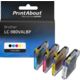 Huismerk Brother LC-980VALBP Inktcartridge 4-kleuren Multipack