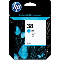 HP 38 (C9415A) - Cyan - Cartouche d'encre