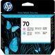 HP 70 (C9405A) - Cyan clair + magenta clair - Tête d'impression
