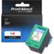 Huismerk HP 351 (CB337EE) Inktcartridge 3-kleuren