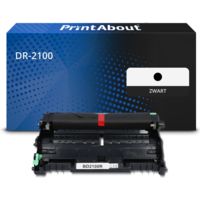PrintAbout Huismerk vervangt Brother DR-2100 Drum Zwart