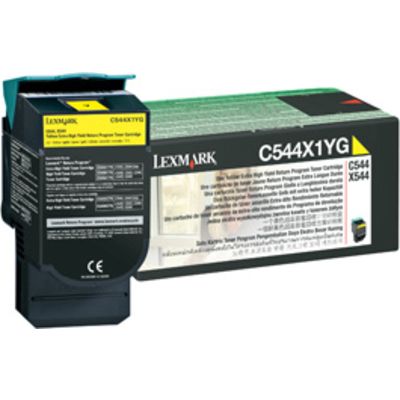 Lexmark C544X1YG - Jaune - Toner - Très grande capacité