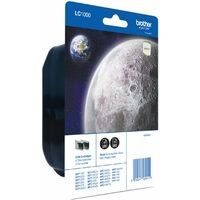 Brother LC-1000BKBP2 Inktcartridge 2x Zwart - Multipack