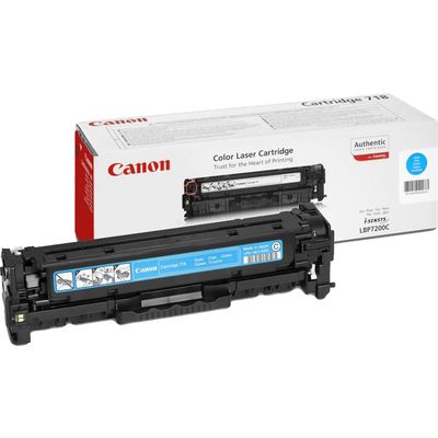 Canon 718 C Toner Cyaan