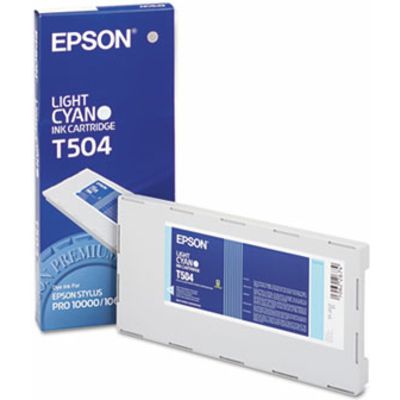 Epson T504 (C13T504011) Inktcartridge Licht-cyaan