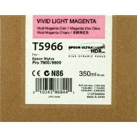Epson T5966 (C13T596600) Inktcartridge Licht-magenta