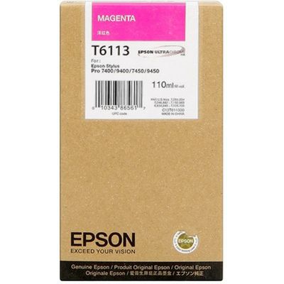 Epson T6123 (C13T612300) Cartouche d'encre Magenta